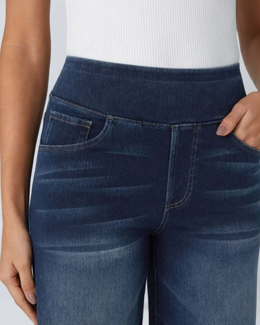Ainsley - Comfortable Wide Leg Jeans